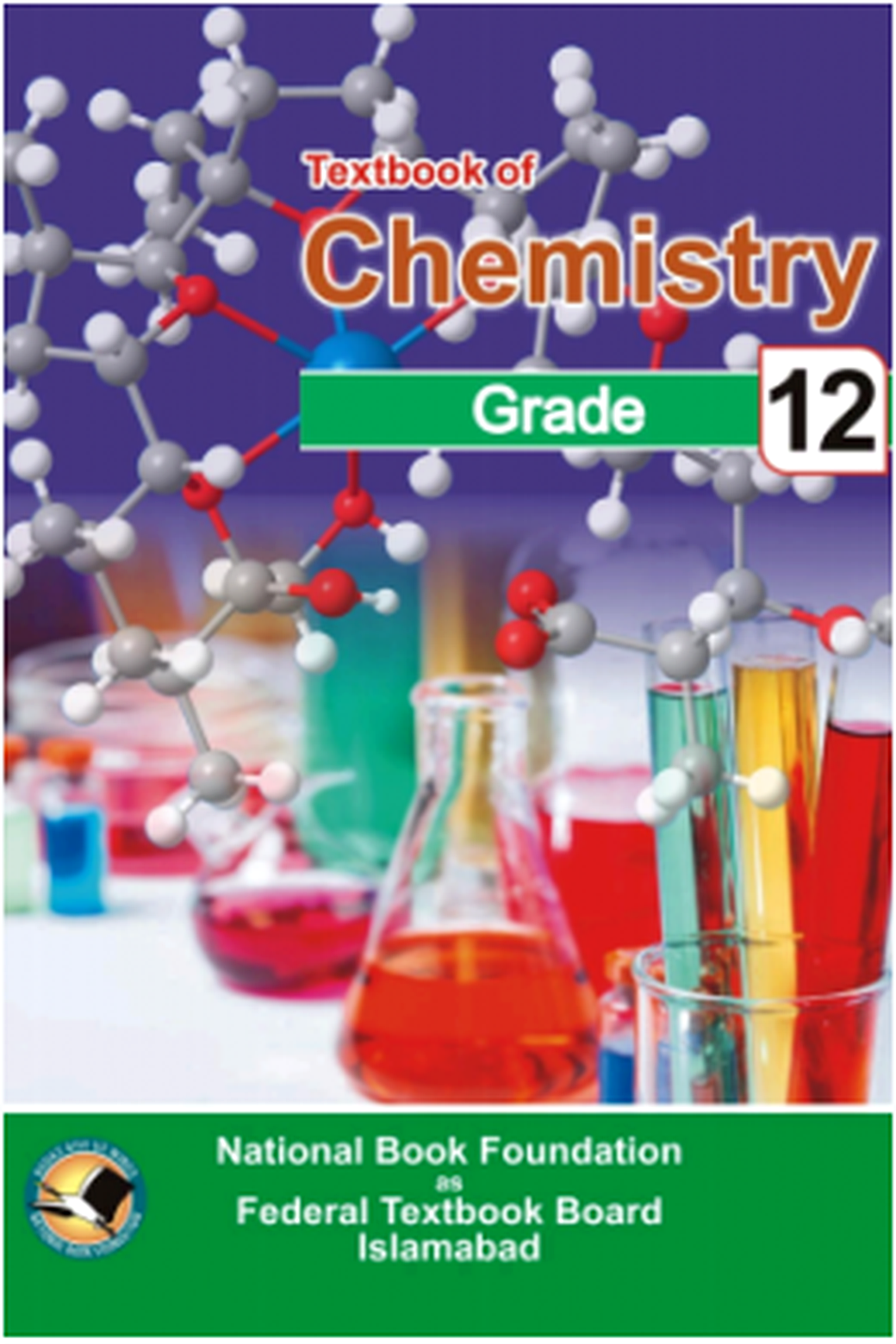 FBISE Class 12 Chemistry Old Textbook Cover – Federal Textbook Board