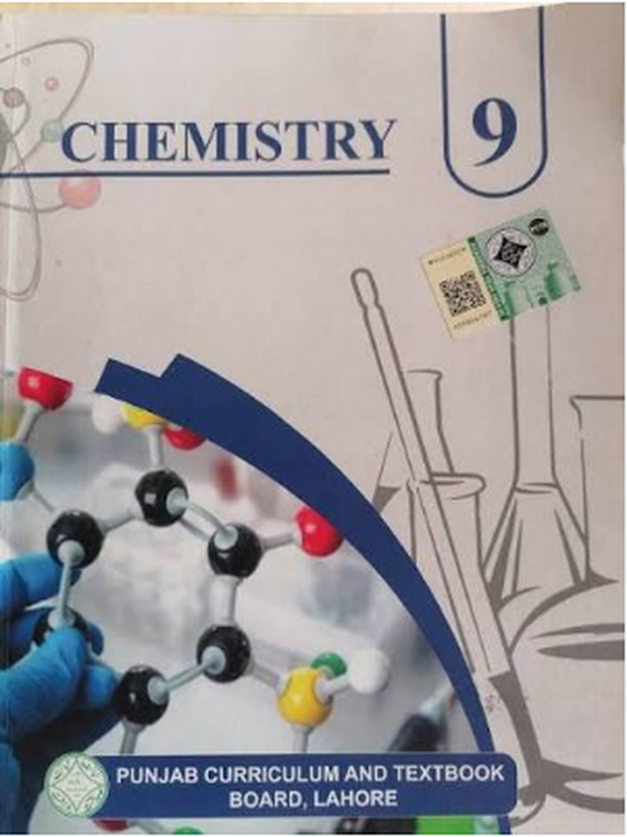 Class 9 Chemistry New Book 2026–2027 PECTAA English Medium textbook title page